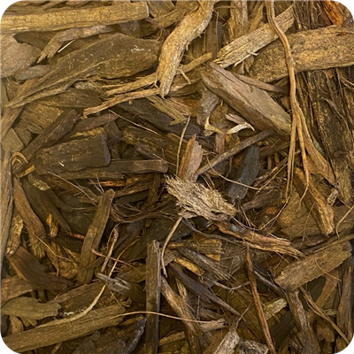 Course wood mulch