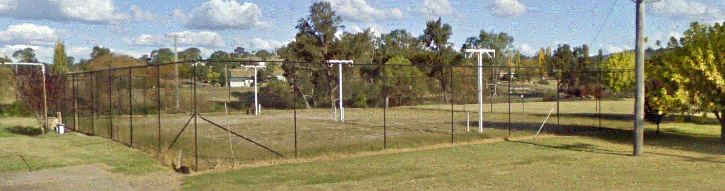 Old grass tennis courts