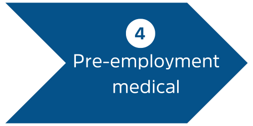 4. Pre-employment medical